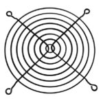 G109-15AB Orion Fans Steel, Modified Epoxy Resin Coating Fan Guard 120mm Sq Parts Distributor G109-15AB Orion Fans