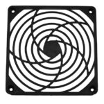 G120P Orion Fans Acrylonitrile Butadiene Styrene (ABS) Fan Grill Guard – Flat 120mm Sq Parts Distributor G120P Orion Fans