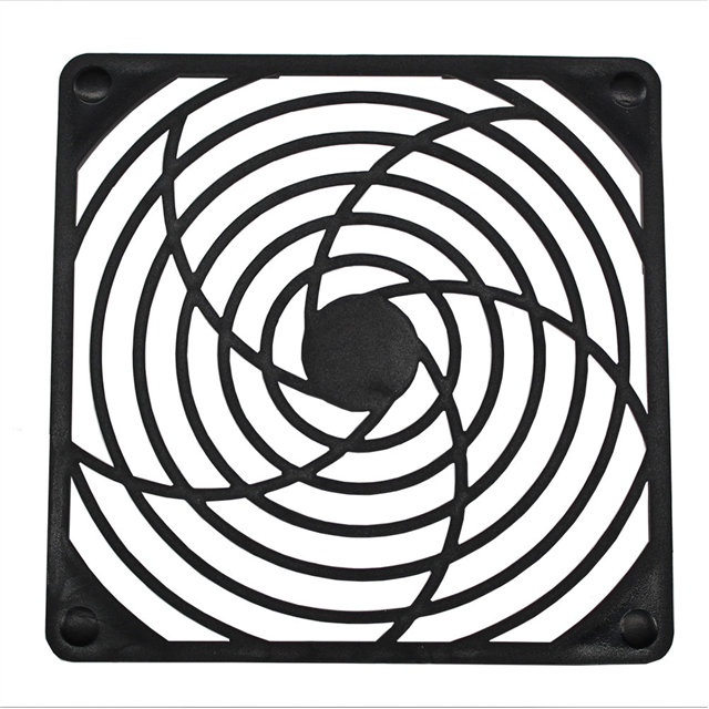 G120POG Orion Fans Acrylonitrile Butadiene Styrene (ABS) Fan Grill Guard – Flat 120mm Sq Parts Distributor G120POG Orion Fans