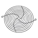 G172-10LN Orion Fans Steel, Chrome Plated Fan Guard 172mm Dia Parts Distributor G172-10LN Orion Fans