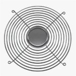 G254-10P Orion Fans Steel, Chrome Plated Fan Grill Guard – Flat 254mm Dia Parts Distributor G254-10P Orion Fans