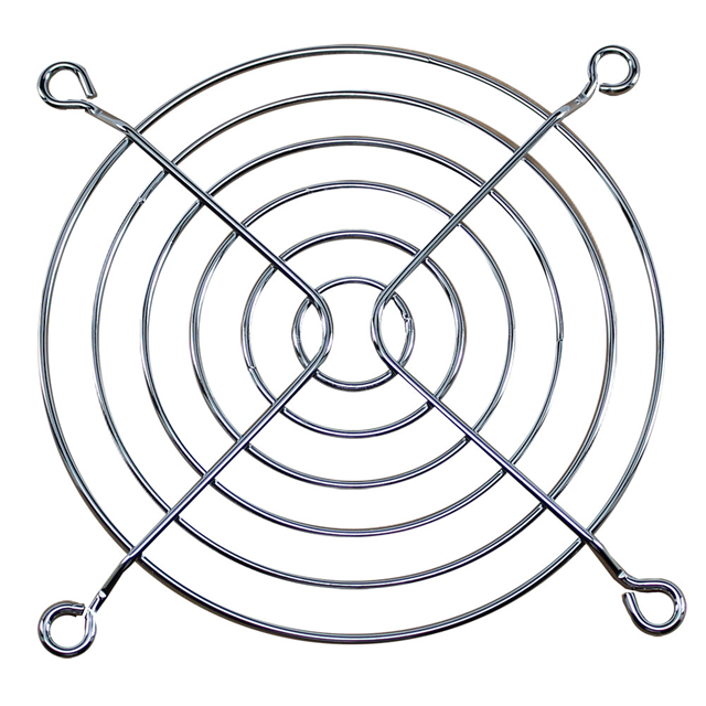 G92-16 Orion Fans Steel, Chrome Plated Fan Guard 92mm Sq Parts Distributor G92-16 Orion Fans