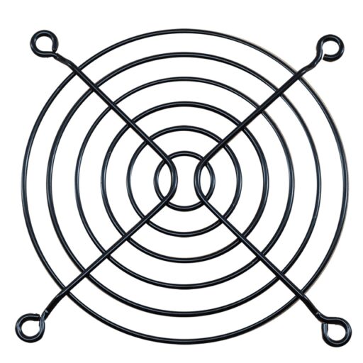 G92-16B Orion Fans Steel, Modified Epoxy Resin Coating Fan Guard 92mm Sq Parts Distributor G92-16B Orion Fans