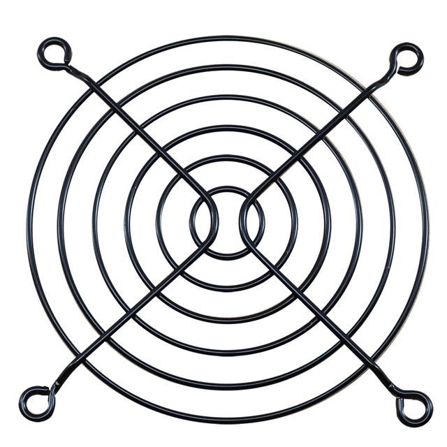 G92-16B Orion Fans Steel, Modified Epoxy Resin Coating Fan Guard 92mm Sq Parts Distributor G92-16B Orion Fans