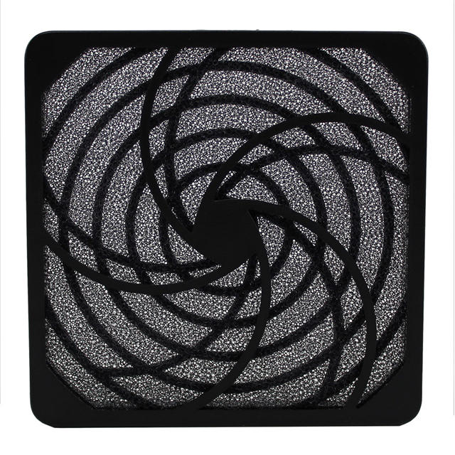 GRM92-45 Orion Fans Acrylonitrile Butadiene Styrene (ABS), Polyurethane Foam Fan Guard Assembly 92mm Sq Parts Distributor GRM92-45 Orion Fans