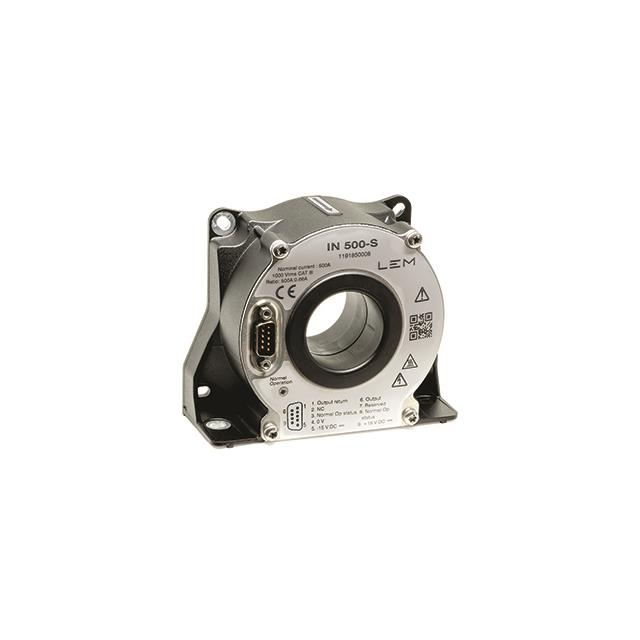 IN 500-S LEM Flux Gate, Closed Loop Current Sensor ±14.25V ~ 15.75V 1.19A (Typ) Bidirectional Chassis Mount Parts Distributor IN 500-S LEM Flux Gate