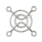 KM38 Sanyo Denki Nickel, Chrome Plated Fan Guard 38mm Sq Parts Distributor KM38 Sanyo Denki
