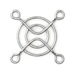KM40 Sanyo Denki Nickel, Chrome Plated Fan Guard 40mm Sq Parts Distributor KM40 Sanyo Denki