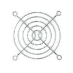 KM80 Sanyo Denki Nickel, Chrome Plated Fan Guard 80mm Sq Parts Distributor KM80 Sanyo Denki