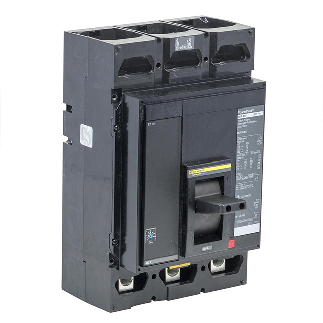 MGP36400 Schneider Circuit Breaker 600V 400A 3-Pole Parts Distributor MGP36400 Schneider Electric Molded Circuit Breaker 600V 400A Lever