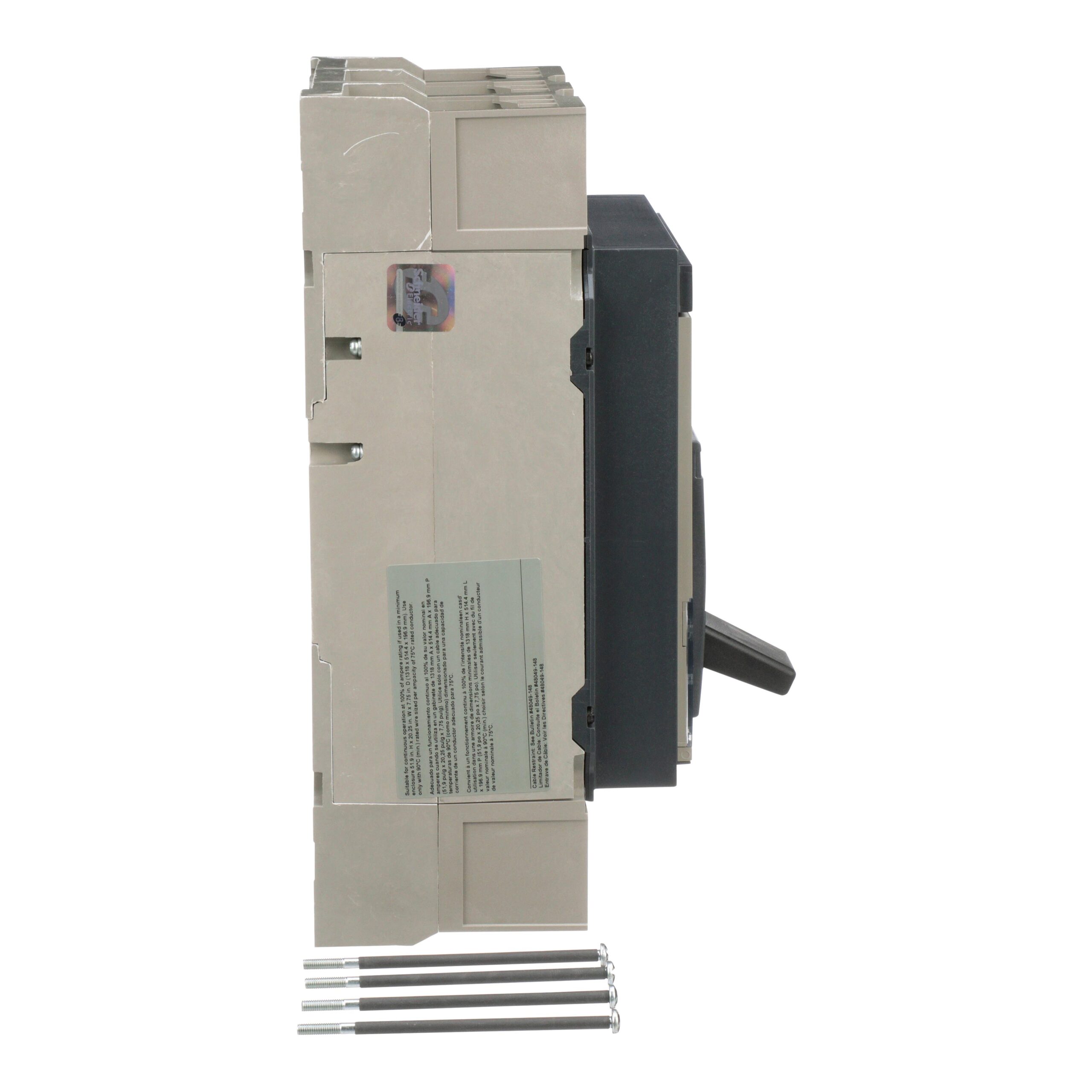 PGL36080CU31A Schneider Circuit Breaker 600V 800A 3-Pole Parts Distributor PGL36080CU31A Schneider Electric Molded Circuit Breaker 600V 800A Toggle