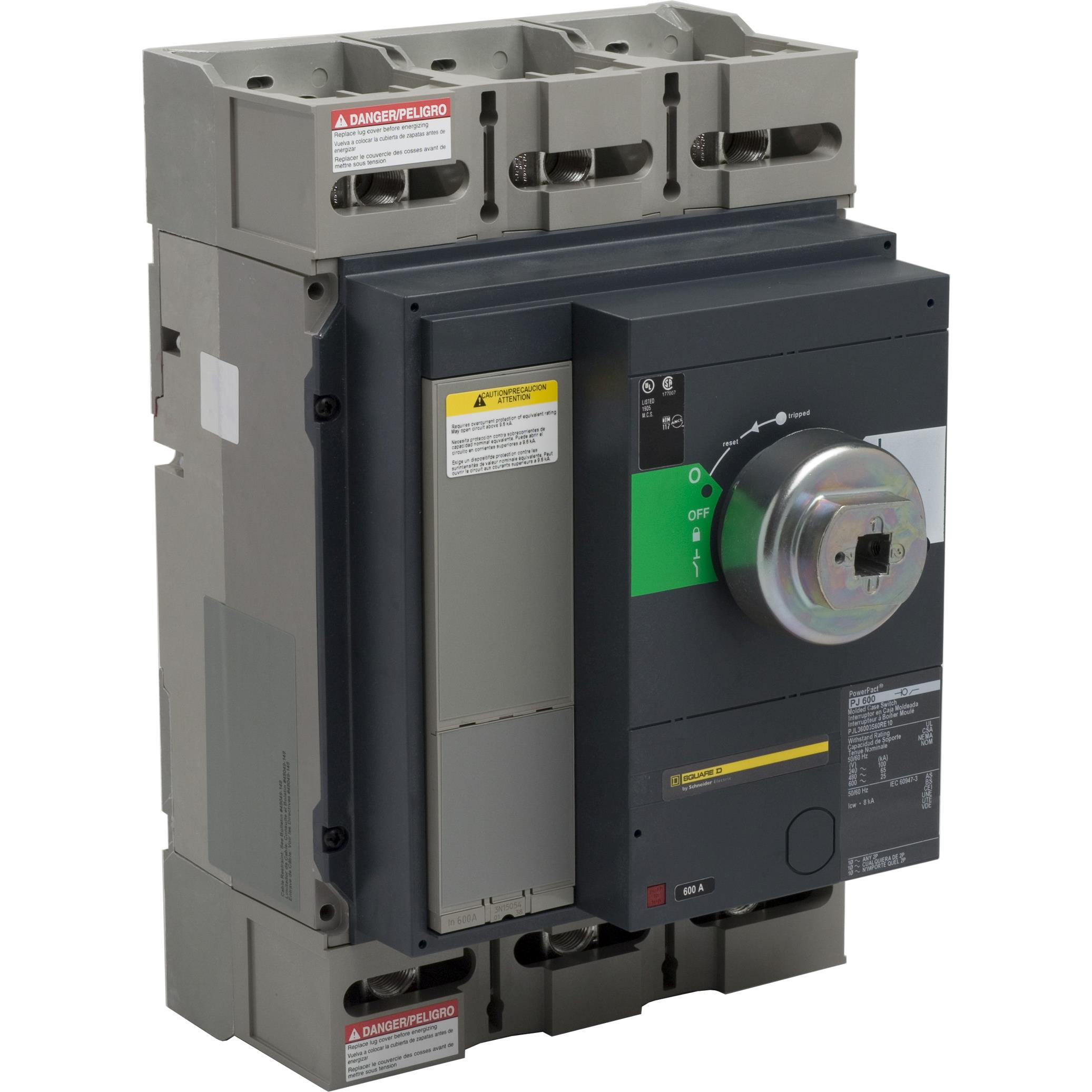 PJL36000S12RE10 Schneider Circuit Breaker 600V 1.2kA 3-Poles Parts Distributor PJL36000S12RE10 Schneider Electric Molded Circuit Breaker 600V 1.2kA Rotary