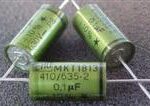 Vishay / Roederstein MKT1813-410/635 Polyester Film Capacitor 0.1uF 630VDC 10% Axial Parts Distributor MKT1813-410/635 Vishay / Roederstein