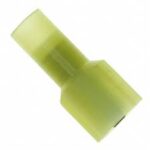 3M MNI10-250DFIK Quick Connect 10-12 AWG Crimp Connector Parts Distributor 3M Scotchlok Female Disconnect, Nylon Fully Insulated Butted Seam w/Interlocking Barrel MNI10-250DFIK, 12-10 AWG