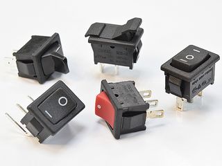 MR-212C4W-LBGB-A5NC CANAL Rocker Switch 12A 125/250VAC, WHITE Parts Distributor MR-212C4W-LBGB-A5NC CANAL Rocker Switch 12A 125/250VAC, WHITE