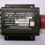 MS24577-2A Flasher, Aircraft, Position Light, 28V DC Parts Distributor MS24577-2A Electronic Components
