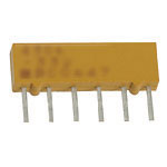 DALE MSP06A01102G Bussed Resistor Network 1k Ohms 2% x 5 SIP 6 Pin Parts Distributor MSP06A01102G Dale