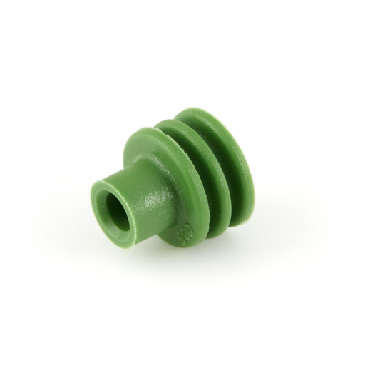 15324982 Delphi Weather Pack Green Cable Seal for 20-18 AWG Parts Distributor 15324982 Delphi Weather Pack Green Cable Seal for 20-18 AWG