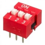 Diptronics DS-03-V Dip Switch 3 Position Parts Distributor Diptronics DS-03-V Dip Switch 3 Position