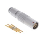 PHG.0B.304.CYMD52Z Lemo Push-Pull Connector Receptacle, Female Sockets 4 Position Crimp Parts Distributor PHG.0B.304.CYMD52Z Lemo Push-Pull Connector Receptacle, Female Sockets 4 Position Crimp