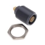 PKG.M1.0SL.LZ Lemo Push-Pull, Detent Lock Connector Receptacle, Female Sockets 10 Position Solder Cup Parts Distributor PKG.M1.0SL.LZ Lemo Push-Pull, Detent Lock Connector Receptacle, Female Sockets 10 Position Solder Cup