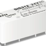 SIS31224VDC Elesta 3PNO, SPNC PCB mount Non-Latching Relay, 24V dc Coil Parts Distributor SIS31224VDC Electronic Components
