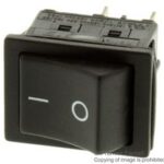R5ABLKBLKFF0 E-Switch Rocker Switch Parts Distributor R5ABLKBLKFF0 Electronic Components