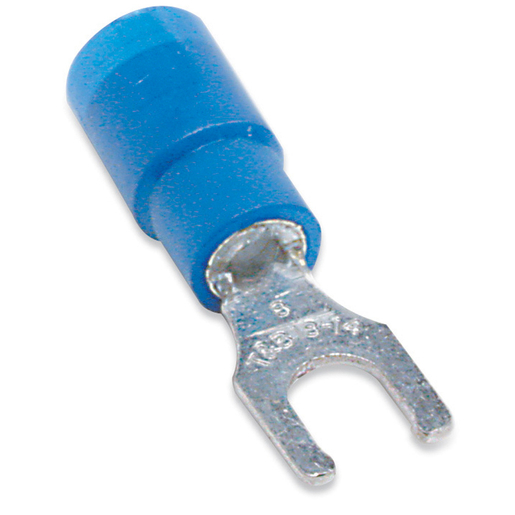 RB2207-200M T&B Vinyl Insulated Locking Fork Terminal 18-14AWG Parts Distributor RB2207-200M T&B Vinyl Insulated Locking Fork Terminal 18-14AWG