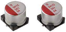 RHS1V101MCN1GS Nichicon Aluminum Organic Capacitor 100uF 35V SMD Can Parts Distributor RHS1V101MCN1GS Nichicon Aluminum Organic Capacitor 100uF 35V SMD Can