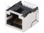 RJLSE4118101 Amphenol Connector RJ45 8P8C Shielded, 1 Port SMD Parts Distributor RJLSE4118101 Amphenol