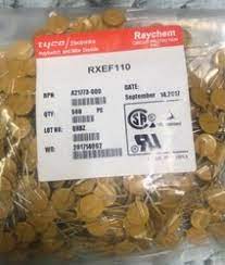 RXEF110 Littelfuse Resettable Fuse PPTC 1.1A 72V Radial Parts Distributor RXEF110 Littelfuse Resettable Fuse PPTC 1.1A 72V Radial