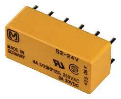 S2-DC24V Panasonic Power Relay 24VDC 4A DPST-NO, DPST-NC Parts Distributor S2-DC24V Panasonic Power Relay 24VDC 4A DPST-NO