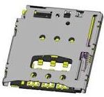SF56S006V4BR2000 JAE Micro SIM Connector 8 Position SMD Parts Distributor SF56S006V4BR2000 JAE Micro SIM Connector 8 Position SMD
