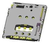 SF56S006V4BR2000 JAE Micro SIM Connector 8 Position SMD Parts Distributor SF56S006V4BR2000 JAE Micro SIM Connector 8 Position SMD