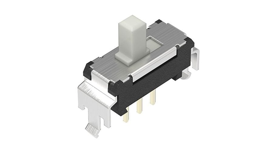 SSSS910800 Alps Slide Switch Vert 1 Pole 2 Position Snap-in RoHS Parts Distributor SSSS910800 Alps Slide Switch Vert 1 Pole 2 Position Snap-in RoHS