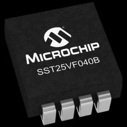 SST25VF040B-50-4C-SAF-T Microchip NOR Flash Serial-SPI 3.3V 4M-bit 8ns 8-SOIC Parts Distributor SST25VF040B504CSAFT Microchip Technology
