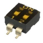 218-04LPSTJ CTS Slide Dip Switch 4 Position Parts Distributor TDD01H0SB1R C&K Dip Switch 2 Position 25mA 24VDC SPDT SMD