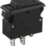 W51-A152A1-15 TE Connectivity Circuit Breaker Thermal 15A 250V AC 50V DC Rocker Panel Mount Parts Distributor TE Connectivity Circuit Breaker Thermal