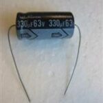 NICHICON TLB1J331M CAPACITOR 330MF 63V Parts Distributor TLB1J331M Nichicon