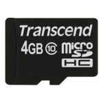 TS4GUSDC10 Transcend 4GB microSDHC Parts Distributor TS4GUSDC10 Transcend 4GB microSDHC