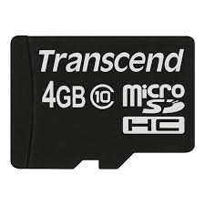 TS4GUSDC10 Transcend 4GB microSDHC Parts Distributor TS4GUSDC10 Transcend 4GB microSDHC