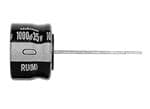 URU1E102MHD Nichicon Aluminum Electrolytic Capacitor 1000uF 25V 20% Axial Parts Distributor URU1E102MHD Nichicon
