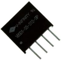 VBSD1-S5-S12-SIP CUI isolated DC-DC converter 1W, 12V, 83mA, Single unregulated output Parts Distributor VBSD1-S5-S12-SIP CUI