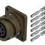 VG95234B1-14S-6SN ITT Connector Circular Socket 6 POS Crimp Parts Distributor VG95234B1-14S-6SN ITT Cannon