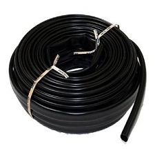 TUBING PVC 9/16 Black Non Shrinkable Parts Distributor WR1300 Electronic Components