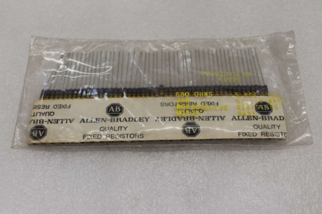 AB RCR20G681JS Carbon Composition Resistor 680 Ohm, 0.5W, 5% Axial Parts Distributor RCR20G681JS Electronic Components