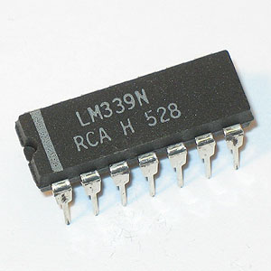 LM339N On Semiconductor IC Single Supply Quad Comparator 14DIP Parts Distributor LM339N ON Semiconductor