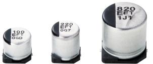 EEE-FT1V470AR Panasonic Aluminum Lytic Capacitor 47uF 35V SMD Can Parts Distributor EEE-FT1V470AR Panasonic Aluminum Lytic Capacitor 47uF 35V SMD Can