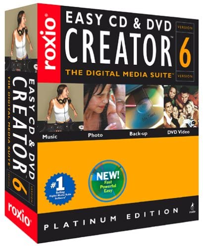 ROXIO ROXIOV6EASYDVD Roxio Easy CD & DVD Creator Parts Distributor ROXIOV6EASYDVD Electronic Components