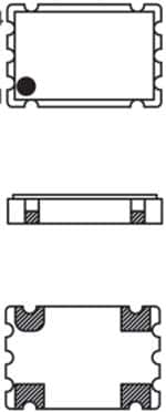 F3345-640 Fox Electronics Oscillators 5.0V 64MHz SMD 4Pin Parts Distributor F3345-640 Electronic Components